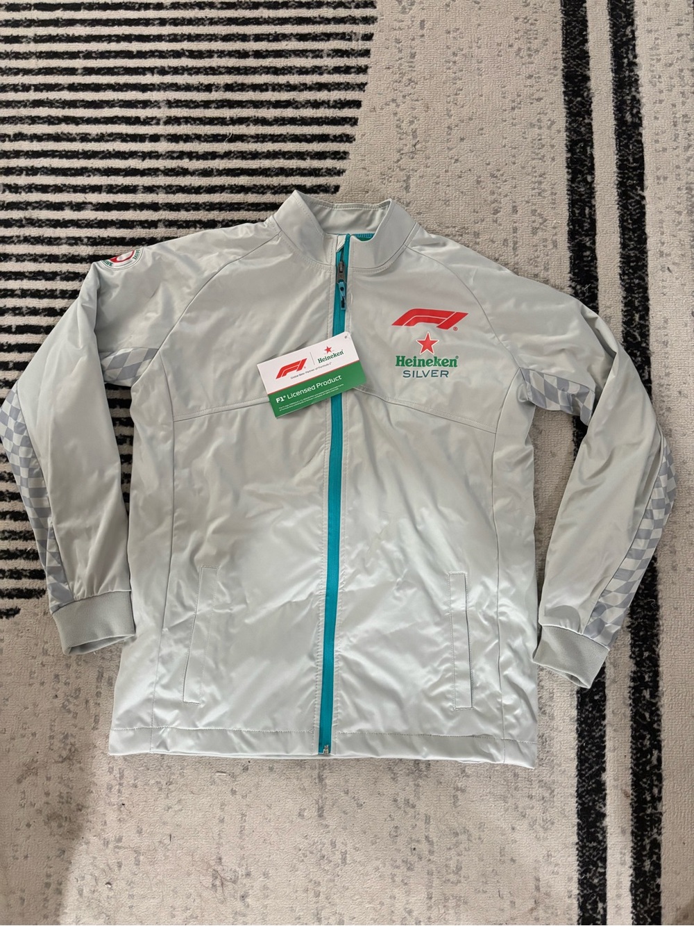 Heineken Silver Men’s Lightweight Silver Jacket